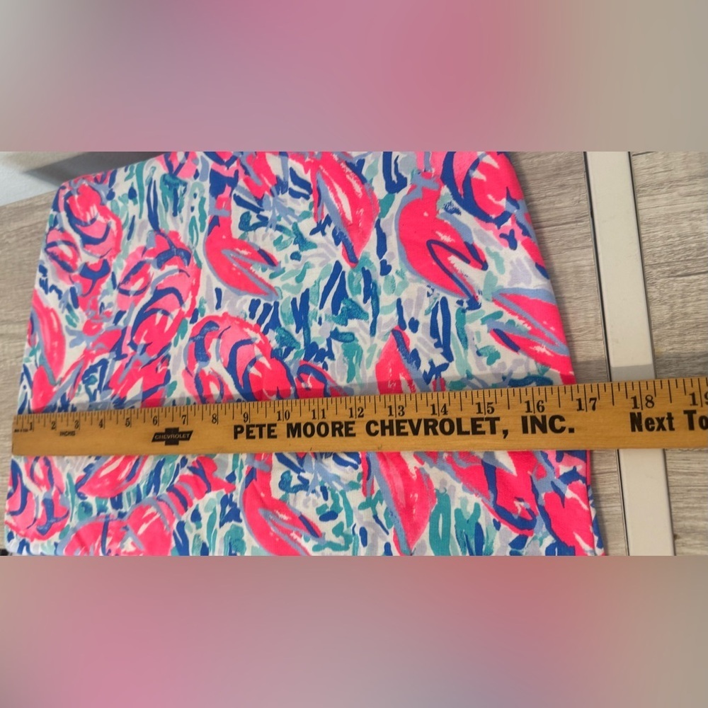 Lilly Pulitzer Harper Shift Dress Cosmic Coral Cracked Up Lobster Roll NWT XXS - Picture 5 of 10